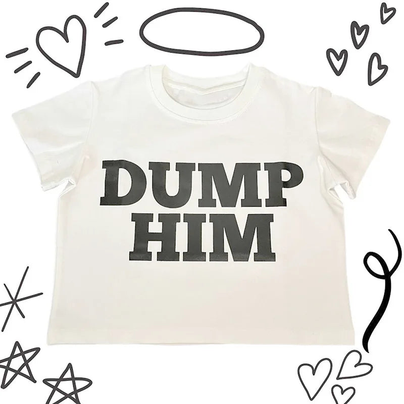 Vintage Streetwear Harajuku Summer Slim Crop Tops 