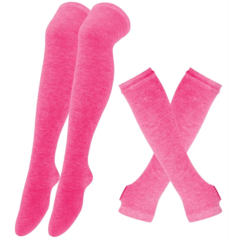 Striped Stocking Women over Knee Socks 