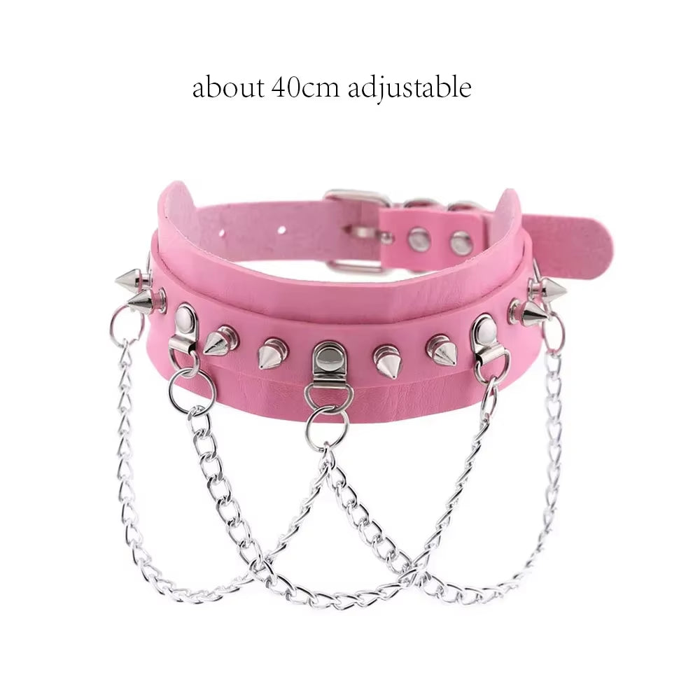 Body Fashion Cosplay Harajuku Punk Gothic Necklace 