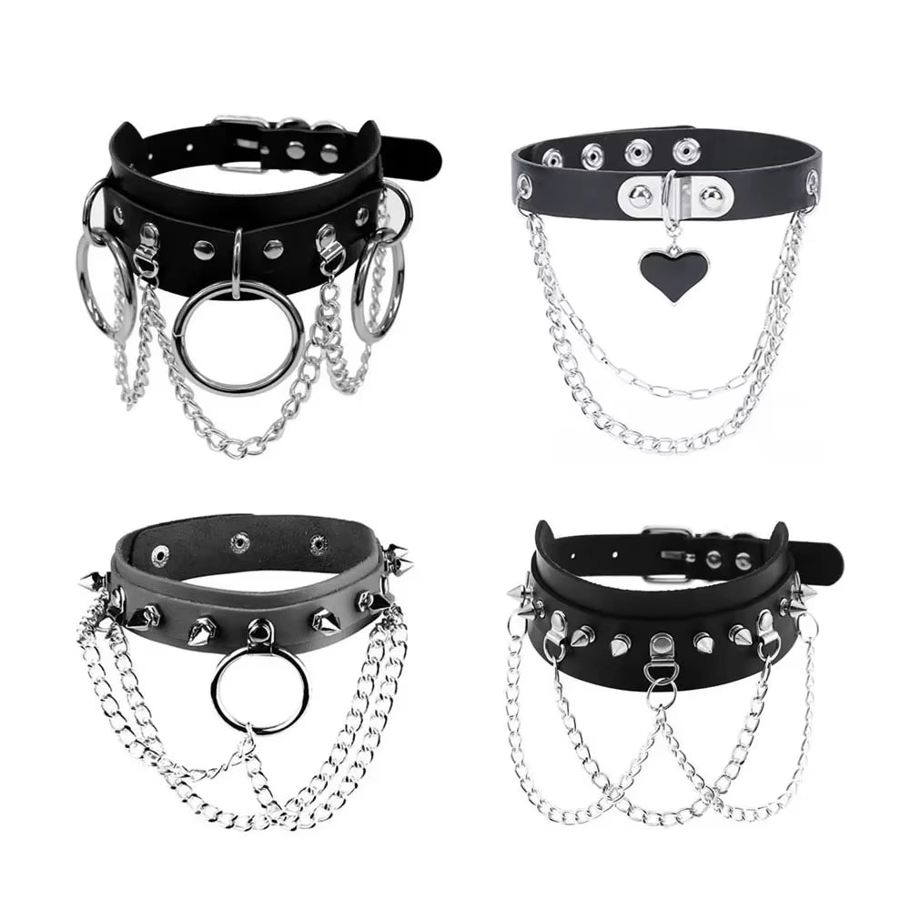 Body Fashion Cosplay Harajuku Punk Gothic Necklace 
