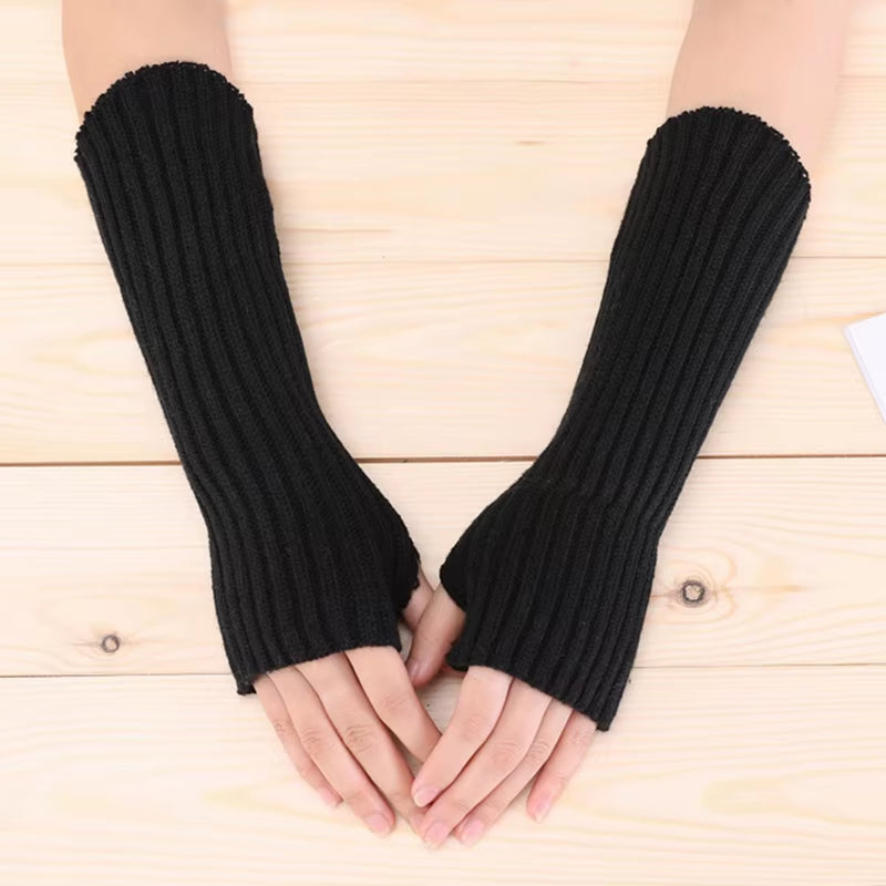 Fingerless Gloves Arm Warmers