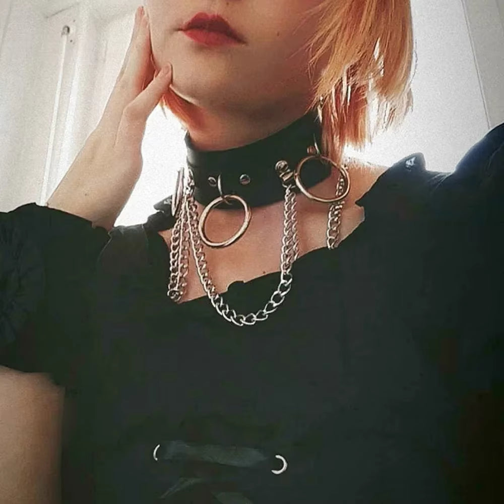 Body Fashion Cosplay Harajuku Punk Gothic Necklace 
