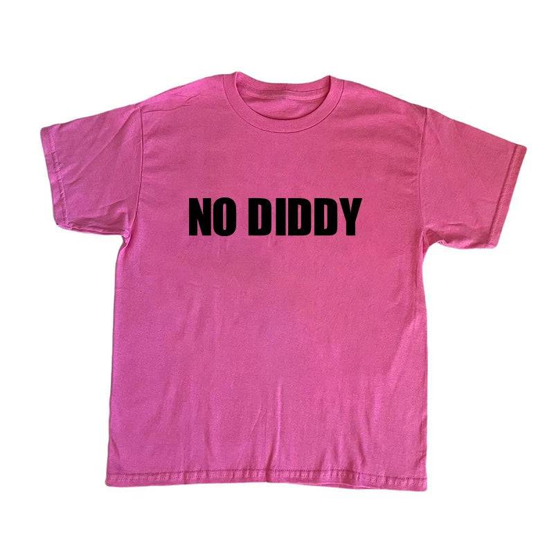 Oversized Y2K Cotton T-Shirt 
