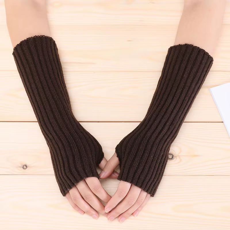 Fingerless Gloves Arm Warmers