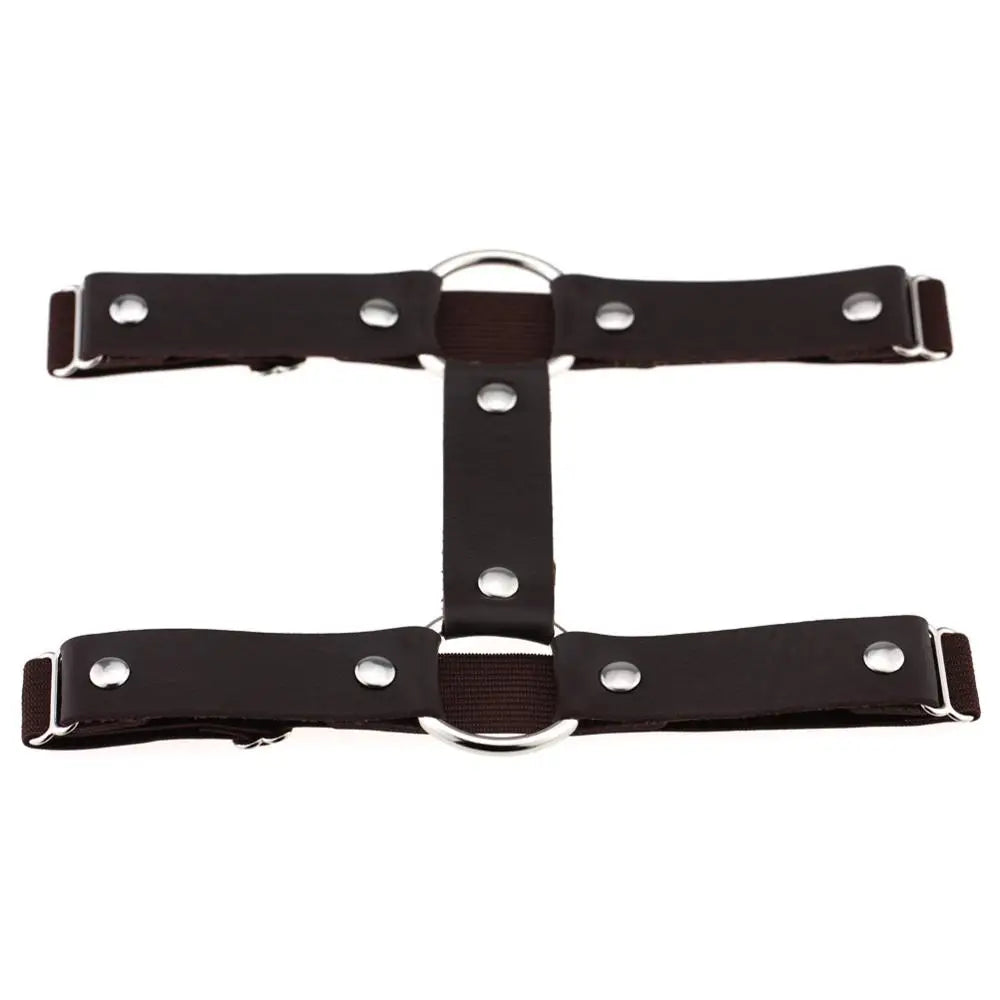 Sexy Leg Garter Wraps for Raves Goth Leg Chain Adjustable