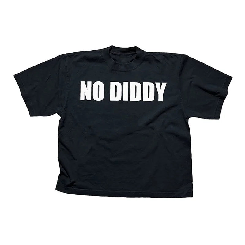 Oversized Y2K Cotton T-Shirt 