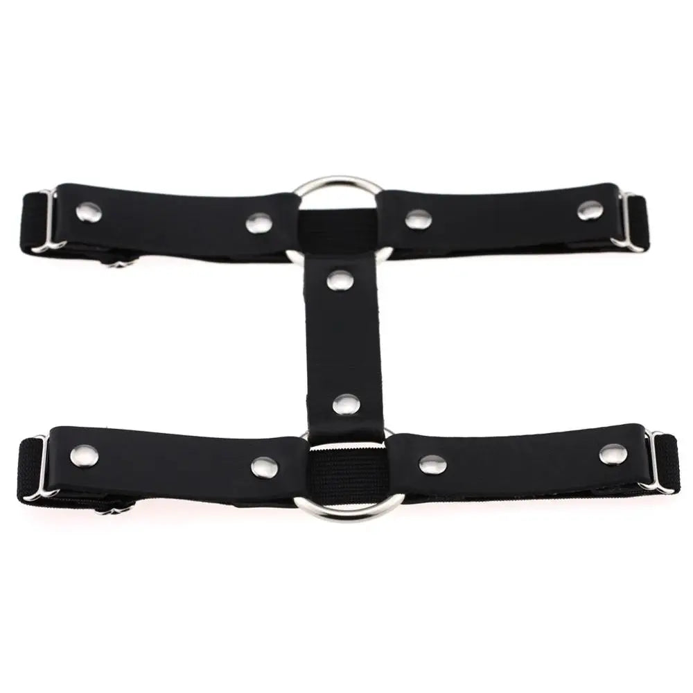 Sexy Leg Garter Wraps for Raves Goth Leg Chain Adjustable