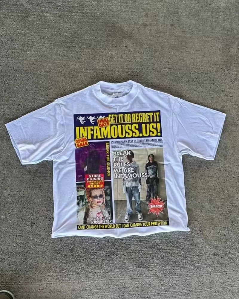 American Alphabet Graphic T-Shirt