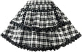 Goth Skirt Lace Rivet Skirt