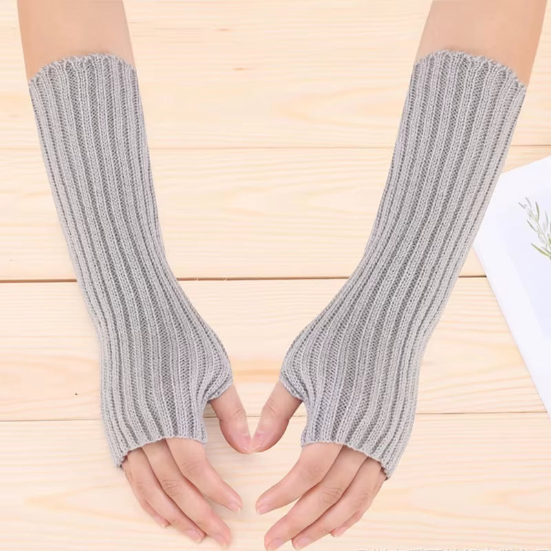 Fingerless Gloves Arm Warmers