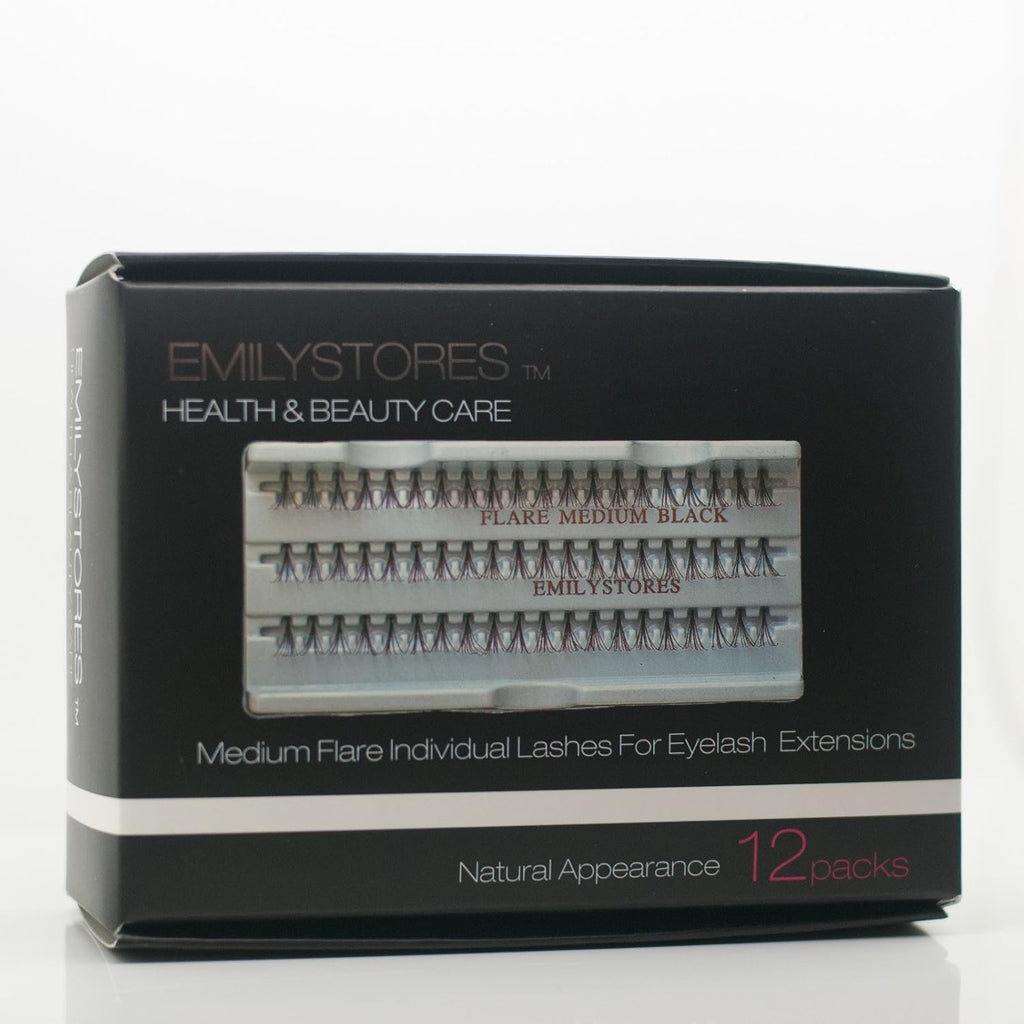 12 Packs Eyelashes Natural Individual Lashes 